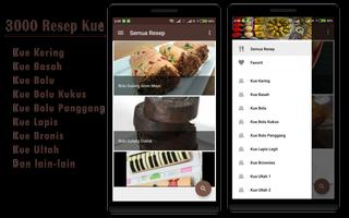 3000+ Resep Kue Kering & Basah Offline Affiche