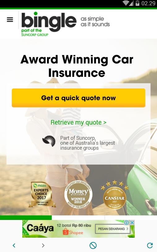 Bingle Cheap Car Insurance In Australian For Android Apk Download