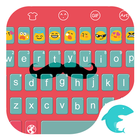 Emoji Keyboard-Mustache-icoon