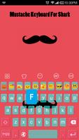 Emoji Keyboard-Mustache captura de pantalla 1