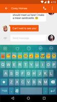Galaxy/S6-Emoji Keyboard скриншот 2