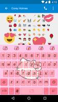 Hello,Kitty-Emoji Keyboard ภาพหน้าจอ 1
