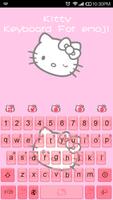 Hello,Kitty-Emoji Keyboard ภาพหน้าจอ 2