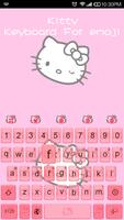 Hello,Kitty-Emoji Keyboard ภาพหน้าจอ 3