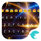 Light Wave-Emoji Keyboard Zeichen