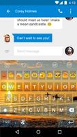 Emoji Keyboard-Sunset syot layar 3
