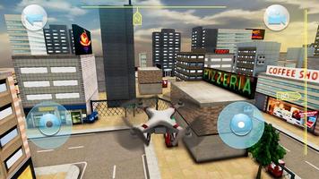 برنامه‌نما Quadrocopter Drone Drive Simulator عکس از صفحه
