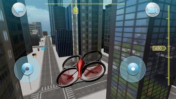 برنامه‌نما Quadrocopter Drone Drive Simulator عکس از صفحه