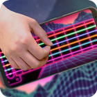 آیکون‌ Play Neon Guitar Simulator