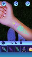 Neon Tattoo Simulator पोस्टर