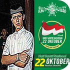 Frame Bingkai Hari Santri Nasional ícone