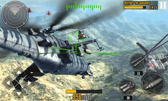 Air Combat Gunship Simulator 2018 اسکرین شاٹ 1