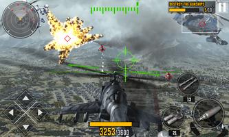 Air Combat Gunship Simulator 2018 اسکرین شاٹ 3