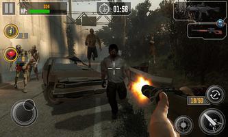 Dead Zombie Death Frontier Sniper FPS 3D capture d'écran 3