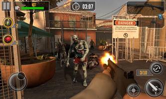 Dead Zombie Death Frontier Sniper FPS 3D پوسٹر