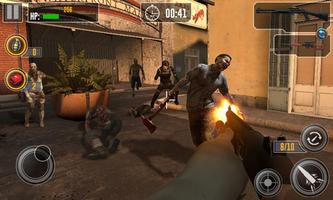 Dead Zombie Death Frontier Sniper FPS 3D capture d'écran 2
