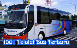 1001 Telolet Bus Terbaru الملصق