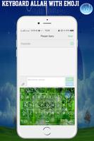 Keyboard Allah with Emoji screenshot 2
