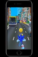 Subway Sonic 3D Affiche