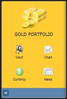 Gold Portfolio الملصق