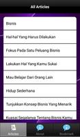 Tips Sukses Bisnis Pemula 스크린샷 1