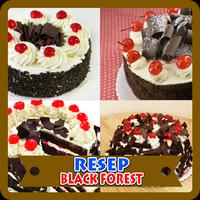 Kreasi Resep Black Forest ポスター