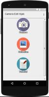 Camera Edit Hijab Cantik постер