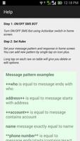 برنامه‌نما SMS Bot عکس از صفحه