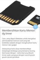 Cara memperbaiki sd card rusak poster