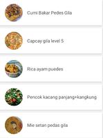 Resep Masakan Pedas Spesial imagem de tela 2