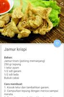 Resep Cemilan Makanan screenshot 1