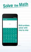 Math Solver with Steps Affiche
