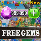Cheat Dragon City Free Gems biểu tượng