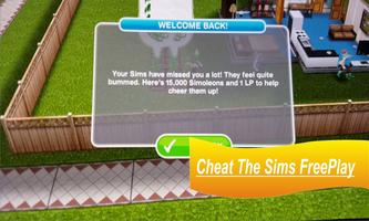 Cheat The Sims FreePlay capture d'écran 1