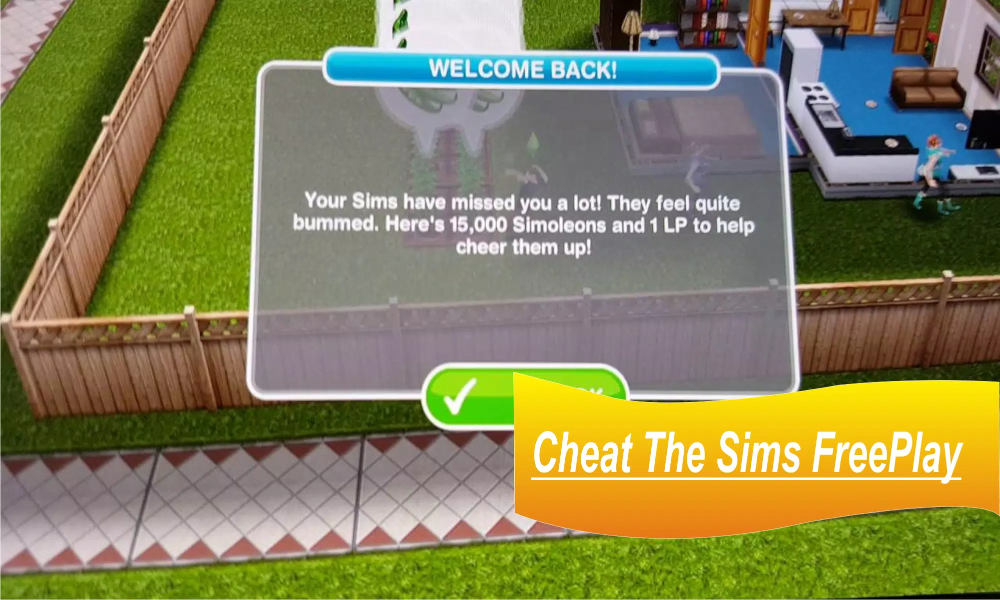 The Sims Freeplay Cheats !