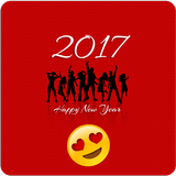 Happy New Year Hindi SMS 2017 icône
