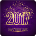 Best Happy New Year  SMS 2017 icône