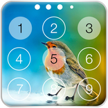 Bird Keypad Lock Screen