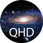 Fonds d'écran QHD Galaxy icône