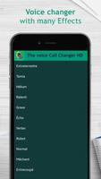 The voice call changer HD پوسٹر