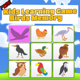 Bird Learn Memory Game Kids icône