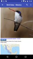 Bird Data - Mexico تصوير الشاشة 1