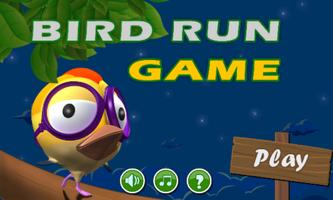 Bird Run Game Cartaz