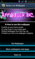 Birds Live Wallpaper 3D 포스터