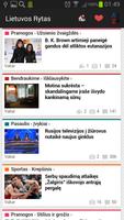 Lithuanian Newspapers And News capture d'écran 3