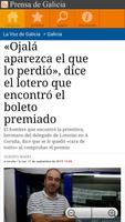 Prensa de Galicia ภาพหน้าจอ 2