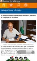 برنامه‌نما Prensa de Málaga عکس از صفحه