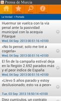 Prensa de Murcia تصوير الشاشة 2