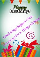 Happy Birthday Card &Wish quotes-Photo Frames 2017 পোস্টার