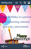 Happy Birthday Card &Wish quotes-Photo Frames 2017 স্ক্রিনশট 2
